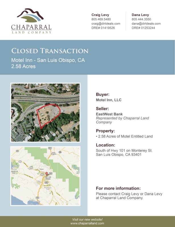 San Luis Obispo_Motel Inn_Press Release_615